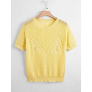 Pointelle Knit Top- Size 3XL